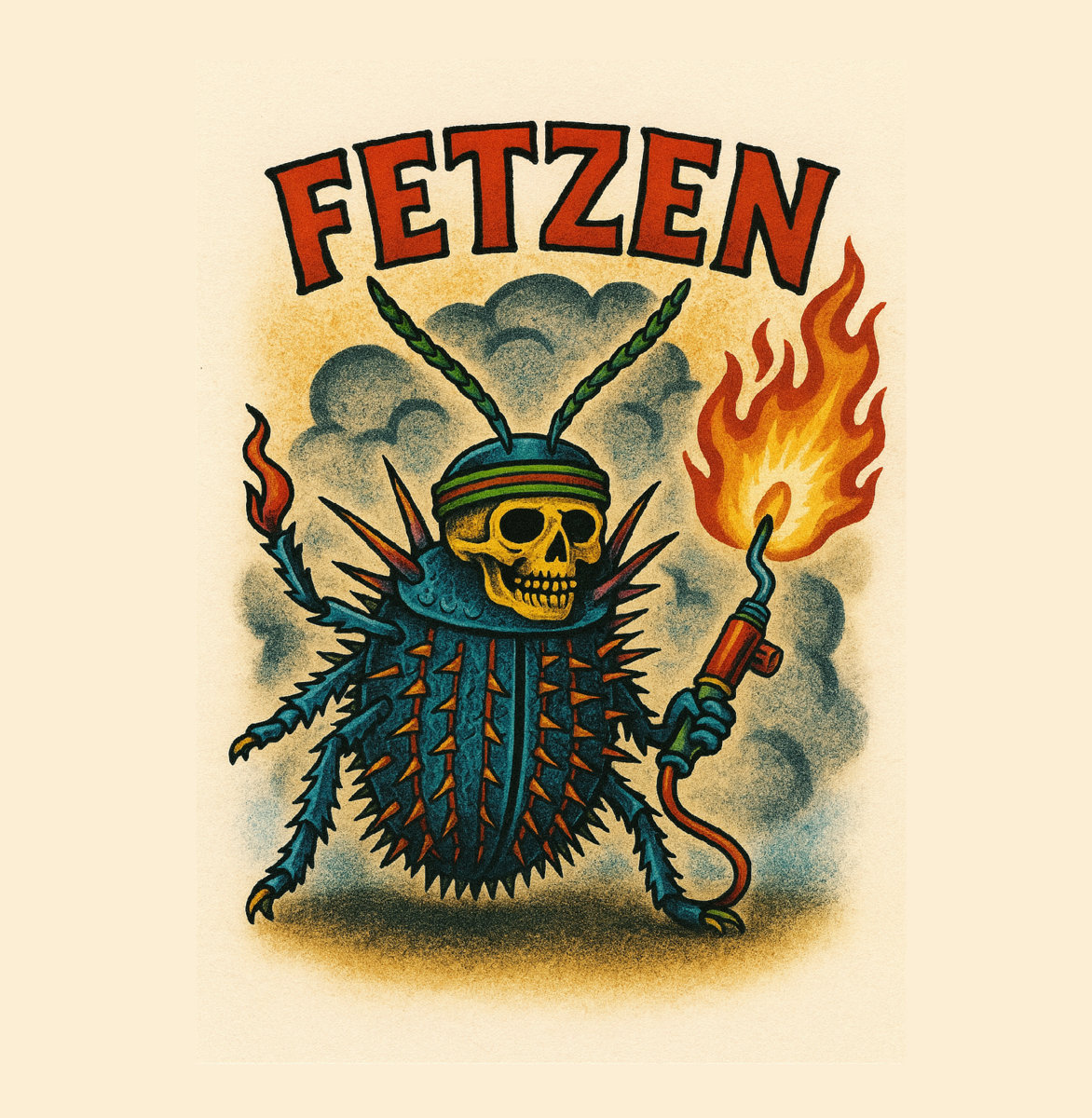 Artwork von Granate Möllers Fetzen-Coversong