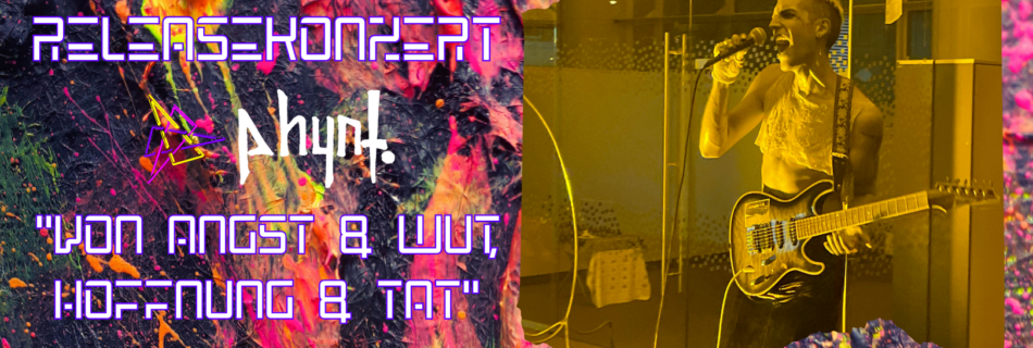 Sharepic für Reelasekonzert "Von Angst & Wut, Hoffnung & Tat". 2. Mai @ Lovestar Gallaktika - cropped